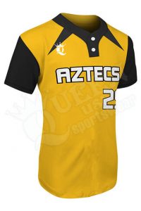 Tackle Twill Two-button Jersey - Aztecs Style
