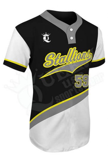 Printed Two-button Jersey - Stallions Style