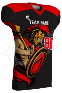 Sublimated Football Jersey - Storm Style