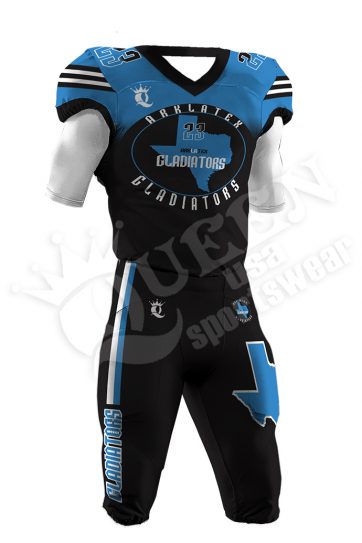 Sublimated Football Uniform - Bulldog Style
