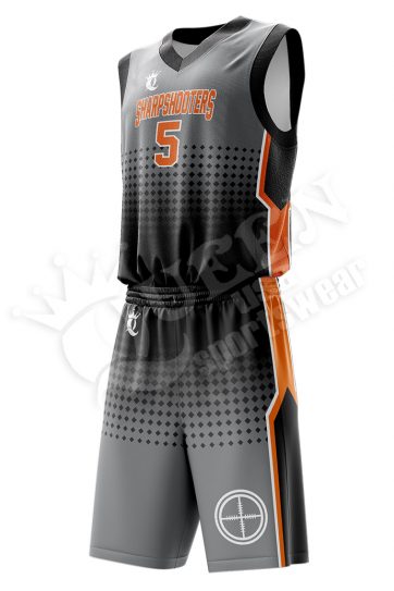 Basketball Uniform - Wolfpack style