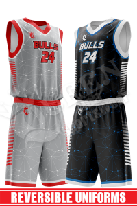 Reversible Basketball Uniform - Legends style