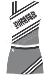 Custom Cheerleading Uniform - Pirates Style