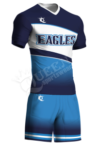 Custom Cheerleading Uniform - Eagles Style