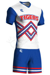 Custom Cheerleading Uniform - Tigers Style