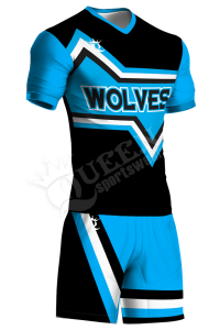 Custom Cheerleading Uniform - Wolves Style
