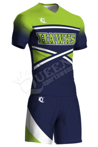 Custom Cheerleading Uniform - Hawks Style